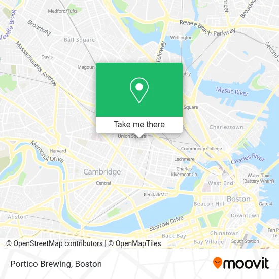 Portico Brewing map