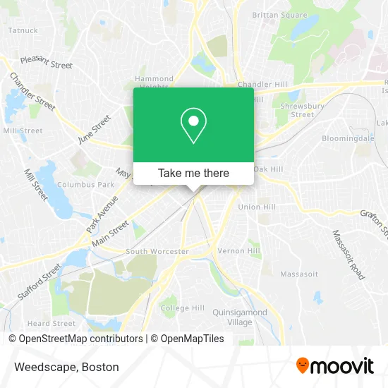 Weedscape map