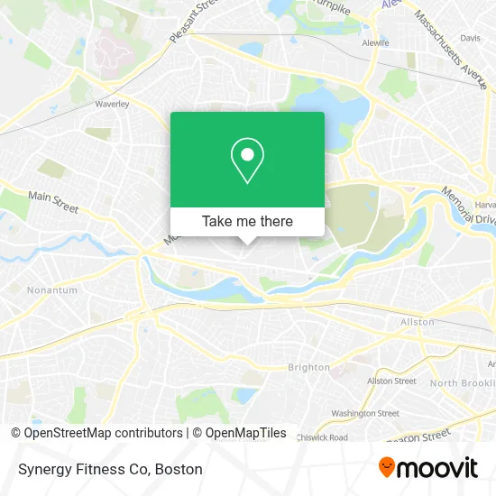 Synergy Fitness Co map