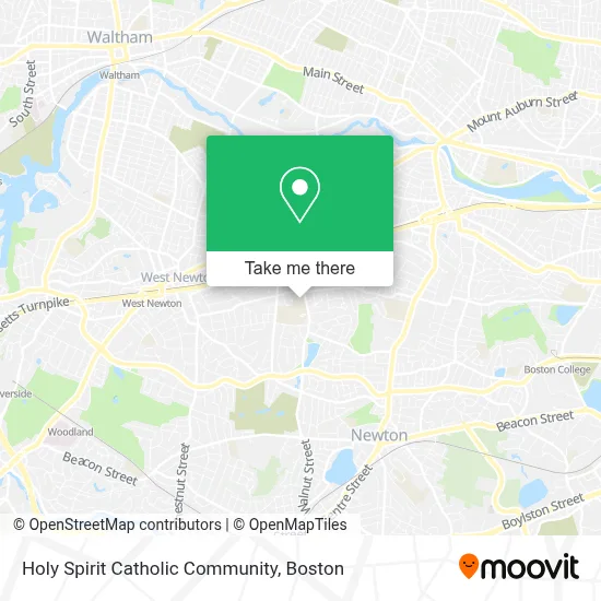 Holy Spirit Catholic Community map