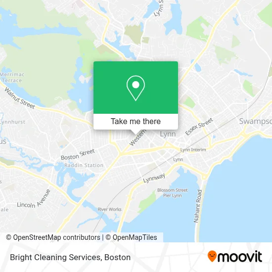 Bright Cleaning Services map