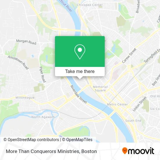 More Than Conquerors Ministries map