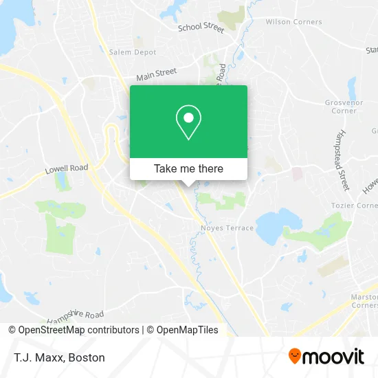 T.J. Maxx map