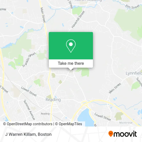 J Warren Killam map
