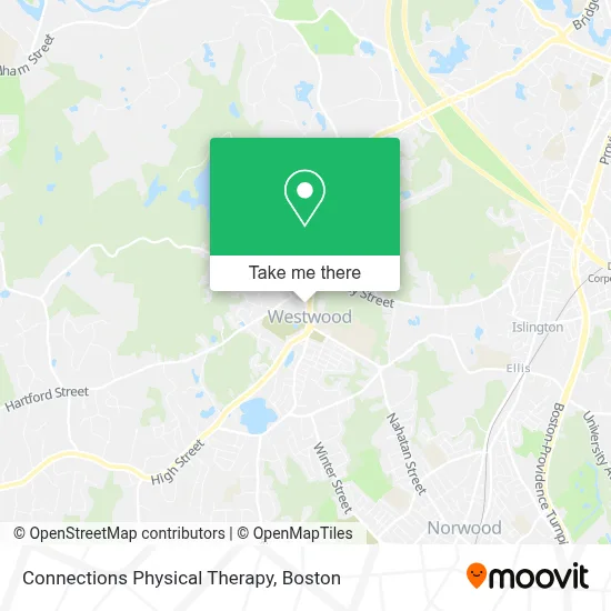 Connections Physical Therapy map