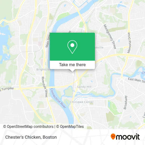 Chester's Chicken map