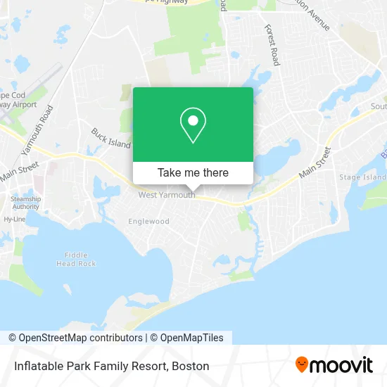 Inflatable Park Family Resort map