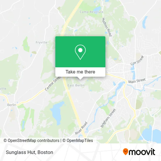 Sunglass Hut map