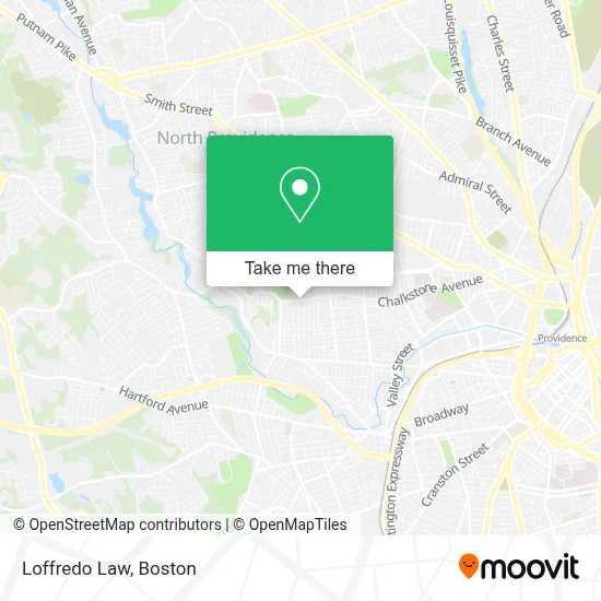 Loffredo Law map