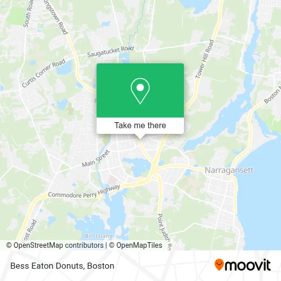 Bess Eaton Donuts map