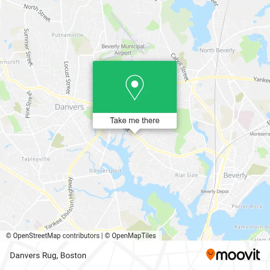 Danvers Rug map
