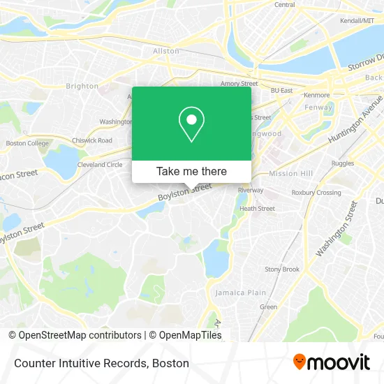 Counter Intuitive Records map