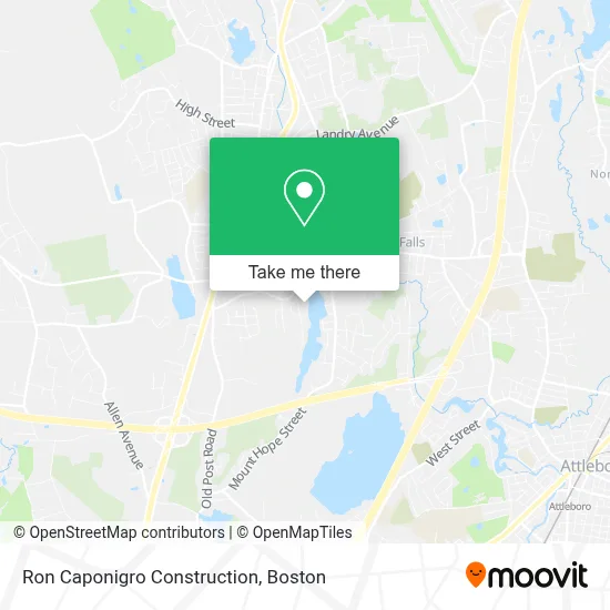 Ron Caponigro Construction map