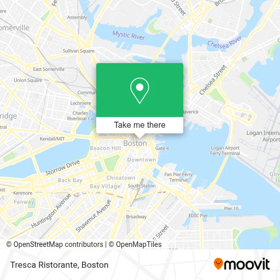 Tresca Ristorante map