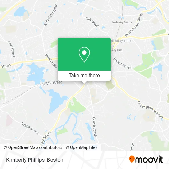 Kimberly Phillips map