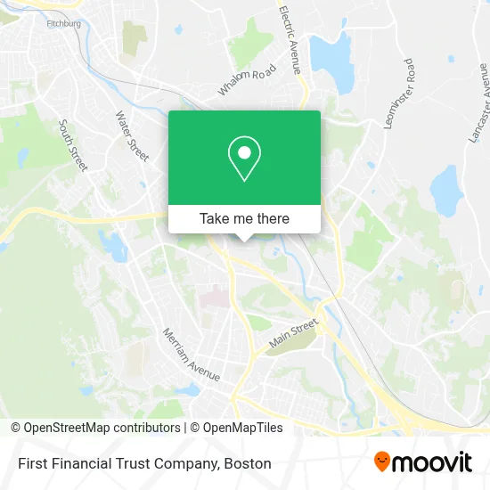 First Financial Trust Company map