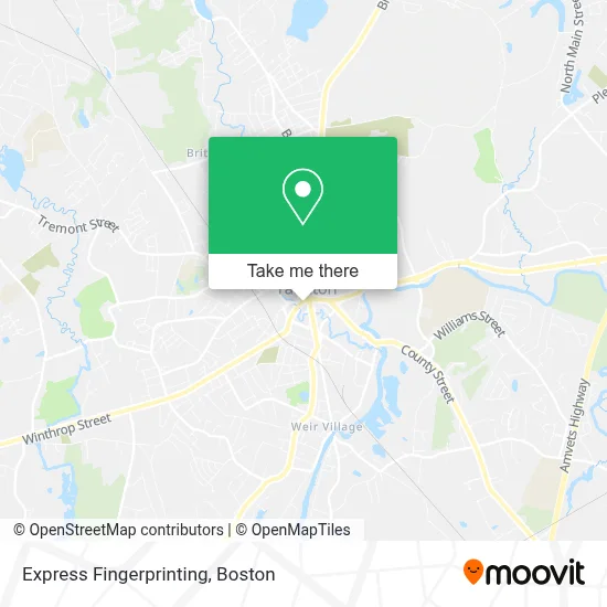 Express Fingerprinting map