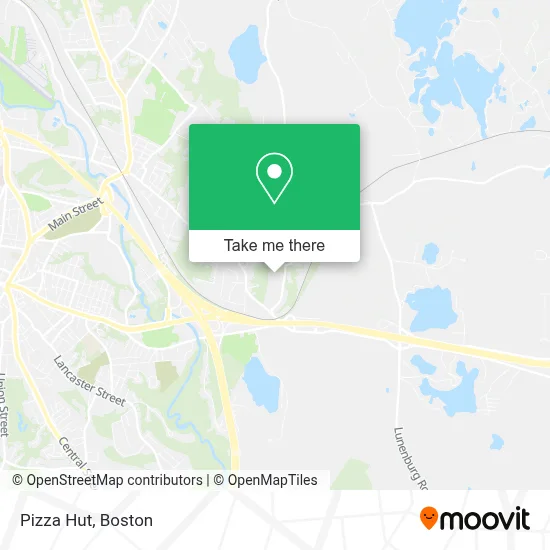 Pizza Hut map