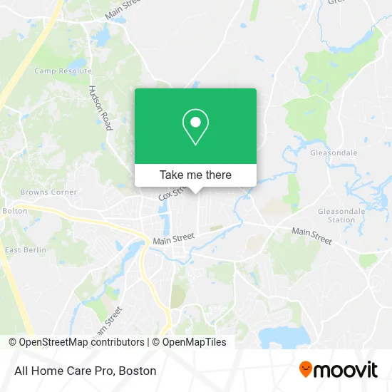 All Home Care Pro map
