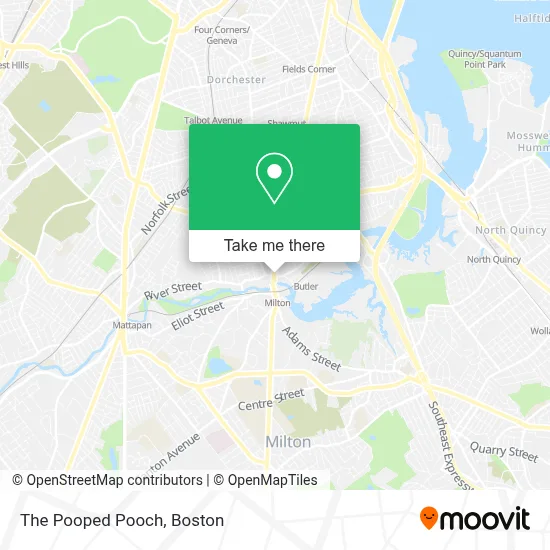 The Pooped Pooch map