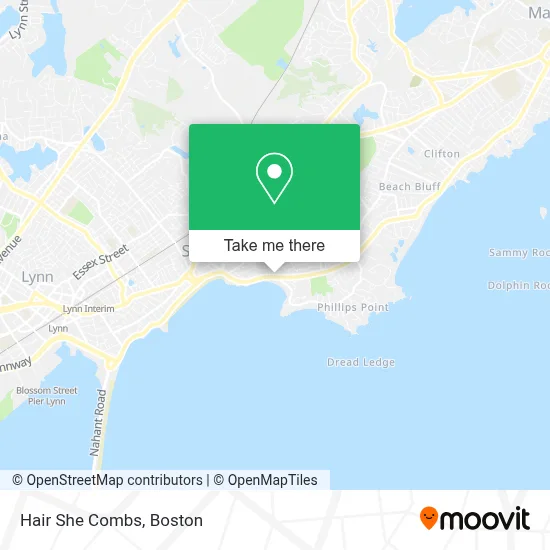 Hair She Combs map