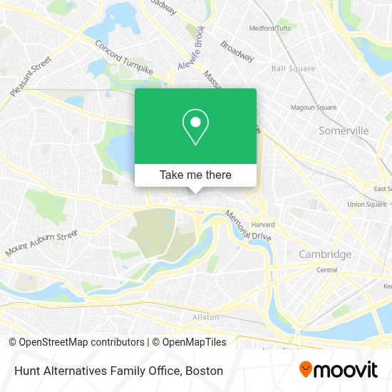 Hunt Alternatives Family Office map