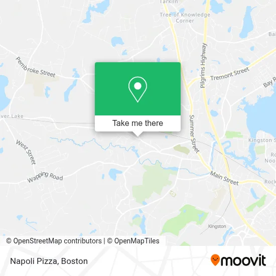 Napoli Pizza map