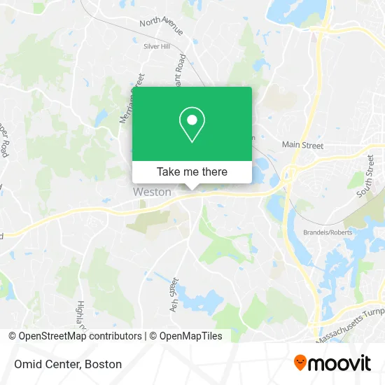 Omid Center map