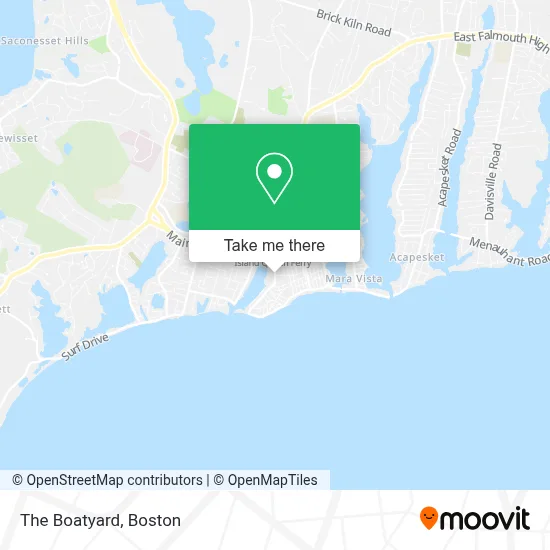 The Boatyard map