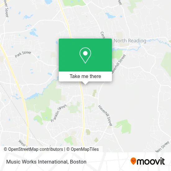 Music Works International map