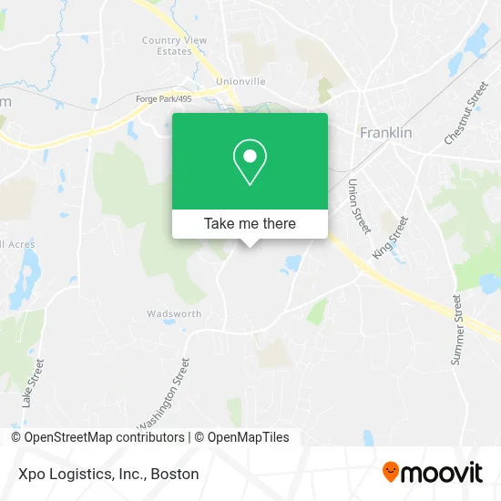Xpo Logistics, Inc. map