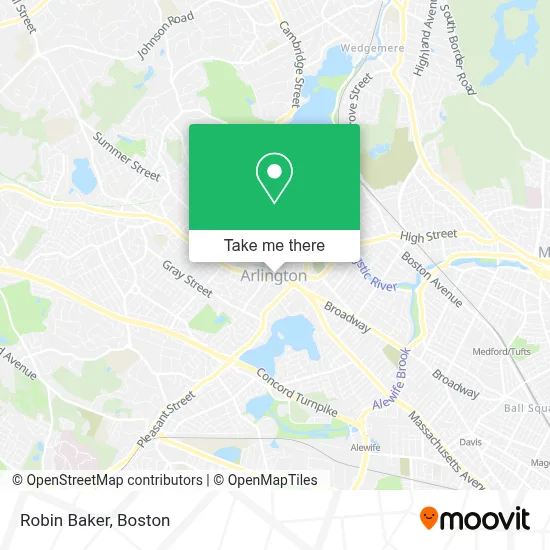 Robin Baker map