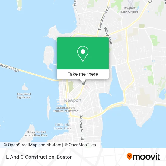 L And C Construction map