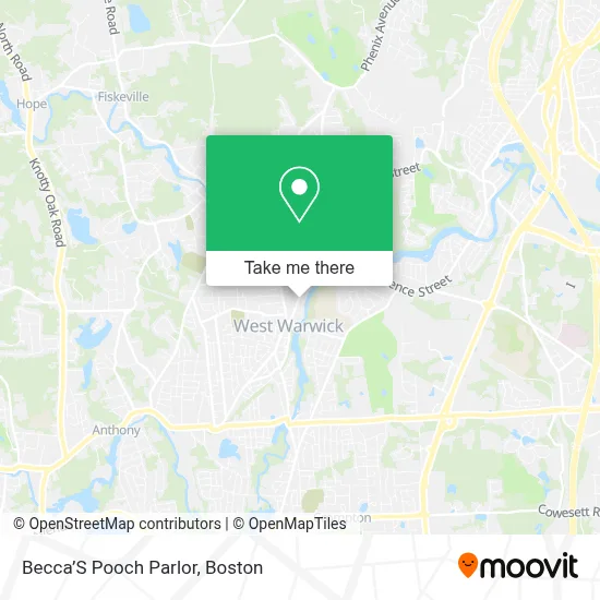 Becca’S Pooch Parlor map