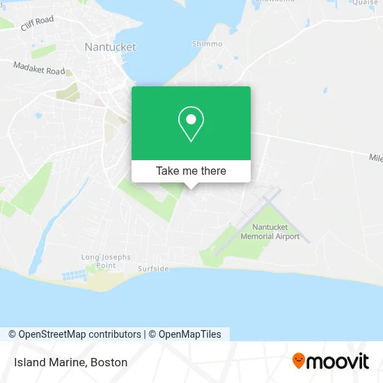 Island Marine map
