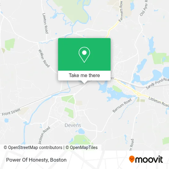 Power Of Honesty map