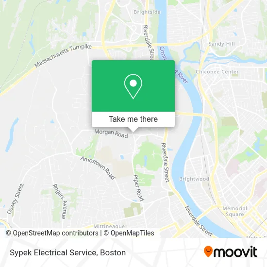 Sypek Electrical Service map