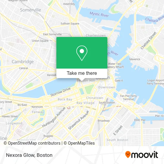 Nexora Glow map