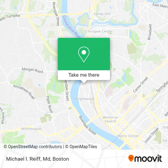 Michael I. Reiff, Md map