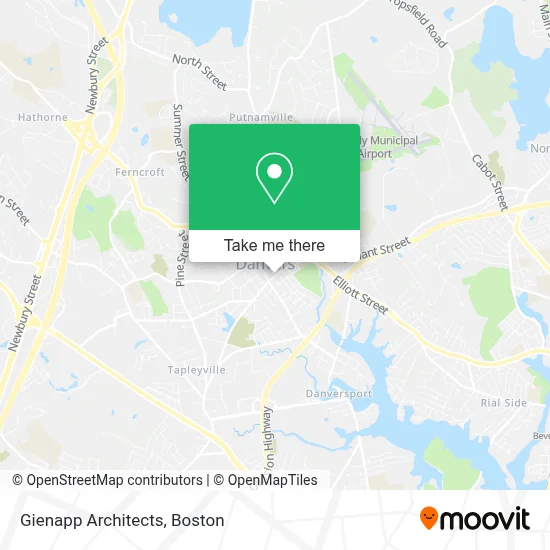 Gienapp Architects map