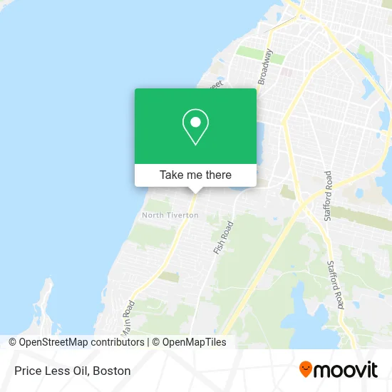 Price Less Oil map