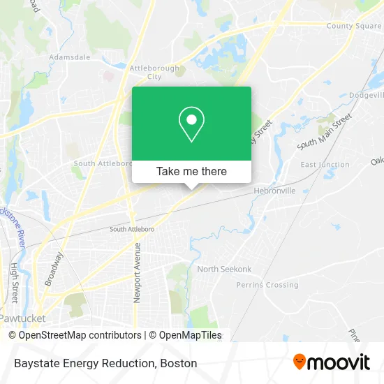Baystate Energy Reduction map