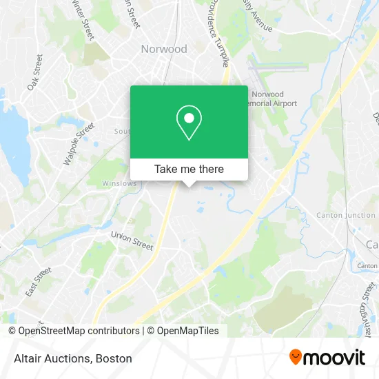 Altair Auctions map