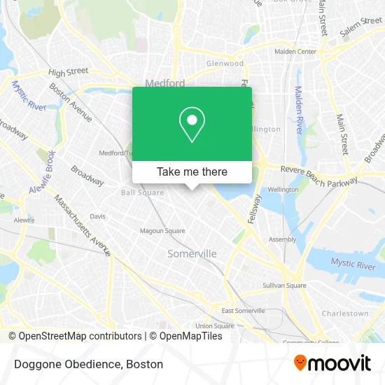 Doggone Obedience map