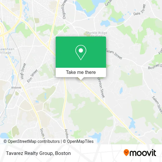 Tavarez Realty Group map