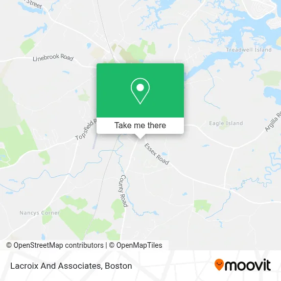 Lacroix And Associates map