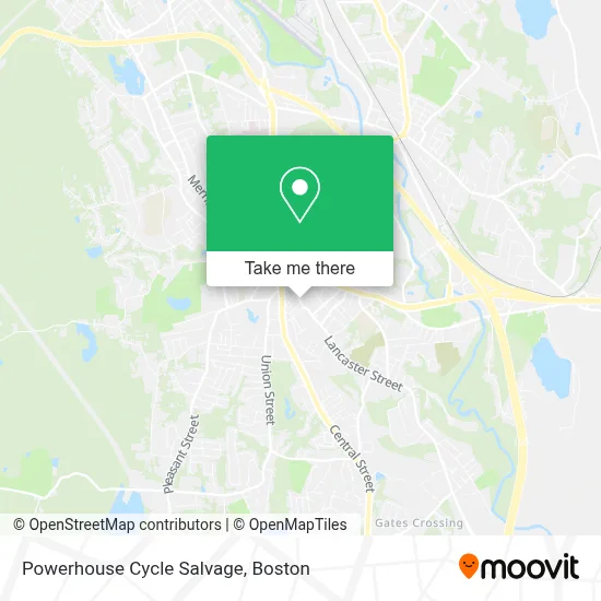 Powerhouse Cycle Salvage map