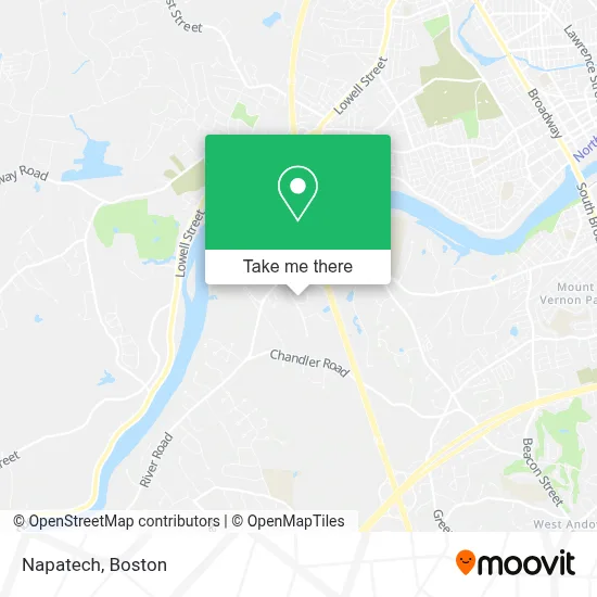 Napatech map