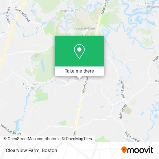 Clearview Farm map