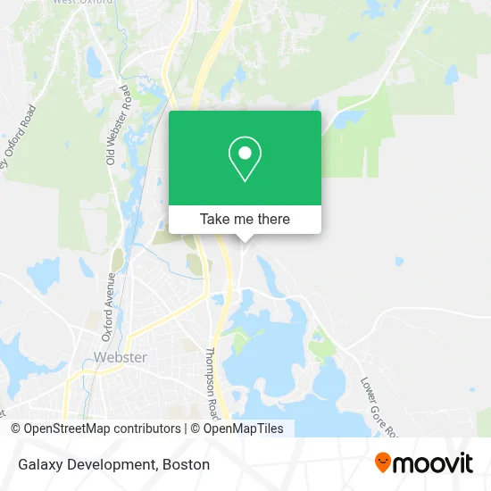 Galaxy Development map